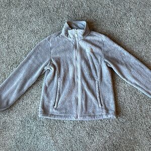 Women’s Gray North Face Zip-up fleece